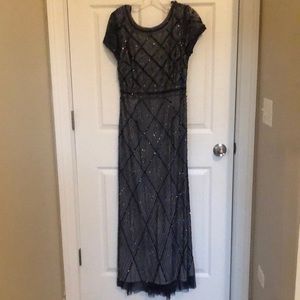 Gorgeous Adrianna Papell beaded evening gown
